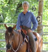 Madalyn on horseback